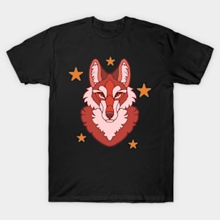 Wolf Portrait - version two T-Shirt